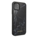 Guess GUHCN58HYMABK iPhone 11 Pro czarny /black Marble