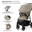 Kinderkraft wózek spacerowy TRIG 3 STONE BEIGE (WYPRZEDAŻ)