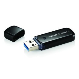 Apacer USB Pendrive, USB 3.0 (3.2 Gen 1), 64GB, AH355, czarny, AP64GAH355B-1, USB A, z osłoną