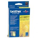 Brother oryginalny ink / tusz LC-1100HYY, yellow, 750s, high capacity, Brother DCP-6690CW, MFC-6490CW