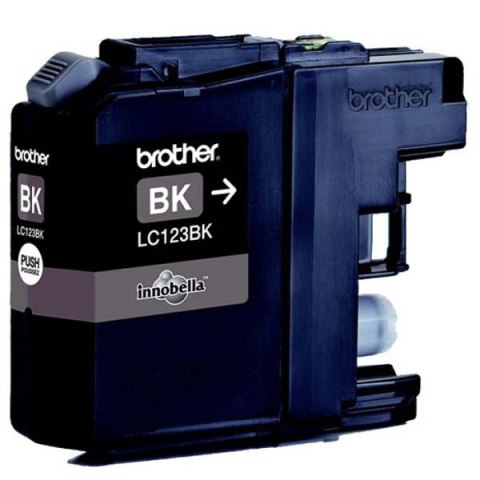 Brother oryginalny ink / tusz LC-123BK, black, 600s, Brother MFC-J4510 DW