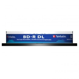 Verbatim BD-R, Dual Layer 50GB, cake box, 43746, 6x, 10-pack, do archiwizacji danych