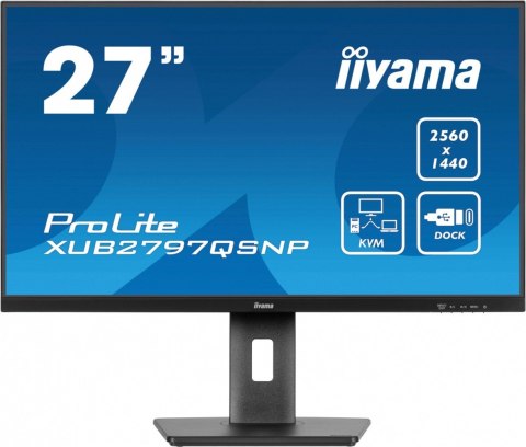 Monitor 27 cali XUB2797QSNP-B1,IPS,QHD,USB-c Dock,KVM,HDMI /5y/