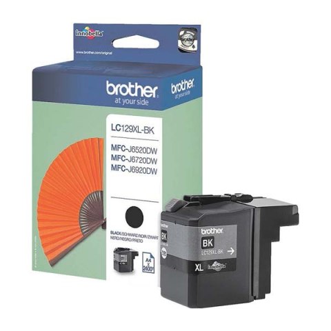 Brother oryginalny ink / tusz LC-129XLBK, black, 2400s, Brother MFC J6920DW