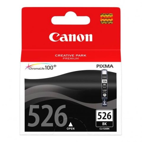 Canon oryginalny ink / tusz CLI526BK, black, 9ml, 4540B001, Canon Pixma MG5150, MG5250, MG6150, MG8150