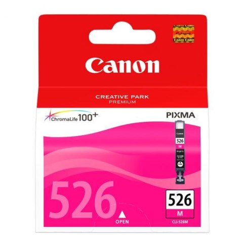 Canon oryginalny ink / tusz CLI526M, magenta, 9ml, 4542B001, Canon Pixma MG5150, MG5250, MG6150, MG8150