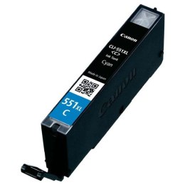 Canon oryginalny ink / tusz CLI551C XL, cyan, 11ml, 6444B001, high capacity, Canon PIXMA iP7250, MG5450, MG6350, MG7550