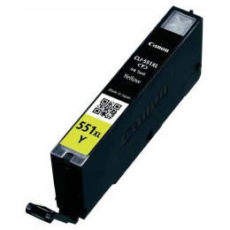 Canon oryginalny ink / tusz CLI551Y XL, yellow, 11ml, 6446B001, high capacity, Canon PIXMA iP7250, MG5450, MG6350, MG7550