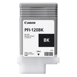 Canon oryginalny ink / tusz PFI120BK, black, 130ml, 2885C001, Canon TM-200, 205, 300, 305