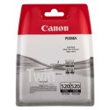 Canon oryginalny ink / tusz PGI520BK, black, blistr, 2x420s, 2x19ml, 2932B012, 2932B009, 2szt, Canon Pixma iP3600, iP4600