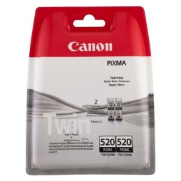 Canon oryginalny ink / tusz PGI520BK, black, blistr, 2x420s, 2x19ml, 2932B012, 2932B009, 2szt, Canon Pixma iP3600, iP4600