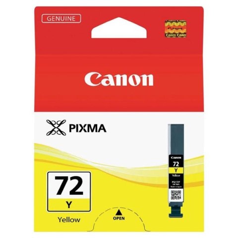 Canon oryginalny ink / tusz PGI72Y, yellow, 14ml, 6406B001, Canon Pixma PRO-10