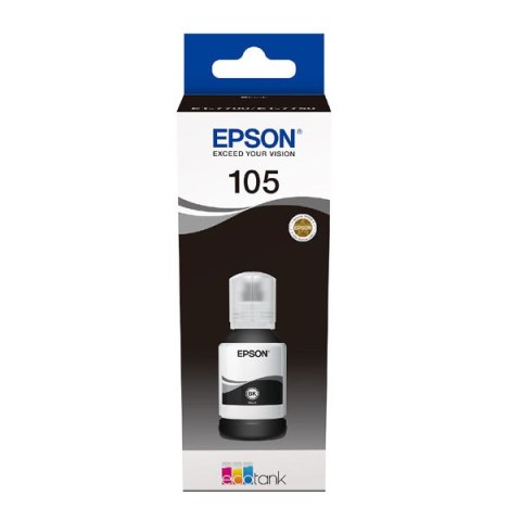 Epson oryginalny ink / tusz C13T00Q140, 105, black, 140ml, Epson EcoTank ET-7700, ET-7750 Express Premium ET-7750