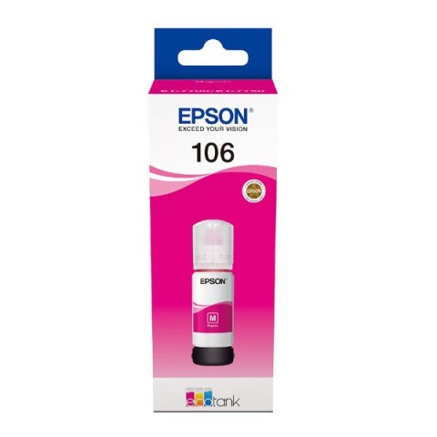 Epson oryginalny ink / tusz C13T00R340, 106, magenta, 70ml, Epson EcoTank ET-7700, ET-7750 Express Premium ET-7750