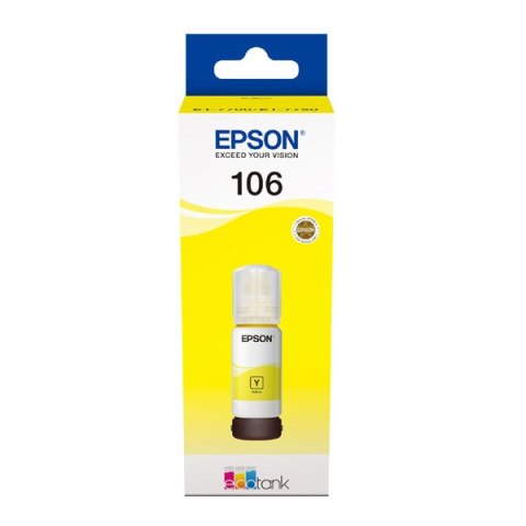 Epson oryginalny ink / tusz C13T00R440, 106, yellow, 70ml, Epson EcoTank ET-7700, ET-7750 Express Premium ET-7750