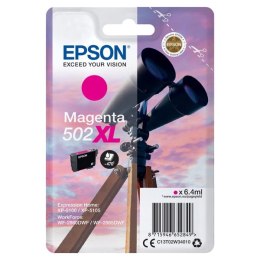 Epson oryginalny ink / tusz C13T02W34010, 502XL, T02W340, magenta, 470s, 6.4ml, Epson XP-5100, XP-5105, WF-2880dwf, WF2865dwf