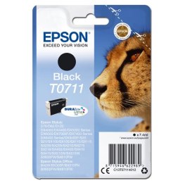 Epson oryginalny ink / tusz C13T07114012, black, 7,4ml, Epson D78, DX4000, DX4050, DX5000, DX5050, DX6000, DX605