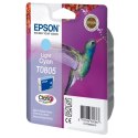 Epson oryginalny ink / tusz C13T08054011, light cyan, Epson Stylus Photo PX700W, 800FW, R265, 285, 360, RX560