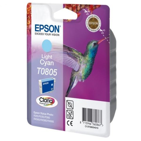Epson oryginalny ink / tusz C13T08054011, light cyan, Epson Stylus Photo PX700W, 800FW, R265, 285, 360, RX560