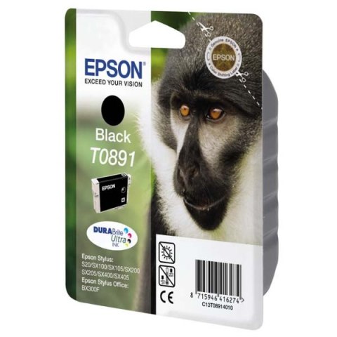 Epson oryginalny ink / tusz C13T08914011, black, 5,8ml, Epson Stylus S20, SX100, SX200, SX400