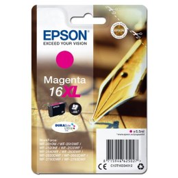 Epson oryginalny ink / tusz C13T16334012, T163340, 16XL, magenta, 6.5ml, Epson WorkForce WF-2540WF, WF-2530WF, WF-2520NF, WF-201