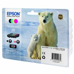 Epson oryginalny ink / tusz C13T26164010, T261640, CMYK, 3x4,5/6,2ml, Epson Expression Premium XP-800, XP-700, XP-600