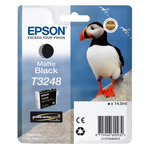 Epson oryginalny ink / tusz C13T32484010, czarny mat, 14ml, Epson SureColor SC-P400