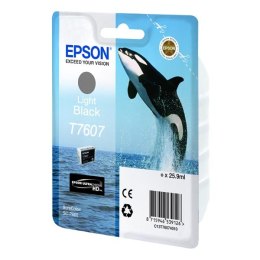 Epson oryginalny ink / tusz C13T76074010, T7607, light black, 25,9ml, 1szt, Epson SureColor SC-P600