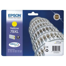 Epson oryginalny ink / tusz C13T79044010, 79XL, XL, yellow, 2000s, 17ml, 1szt, Epson WorkForce Pro WF-5620DWF, WF-5110DW, WF-569