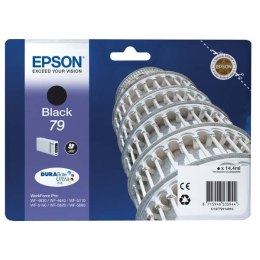 Epson oryginalny ink / tusz C13T79114010, 79, L, black, 900s, 14ml, 1szt, Epson WorkForce Pro WF-5620DWF, WF-5110DW, WF-5690DWF