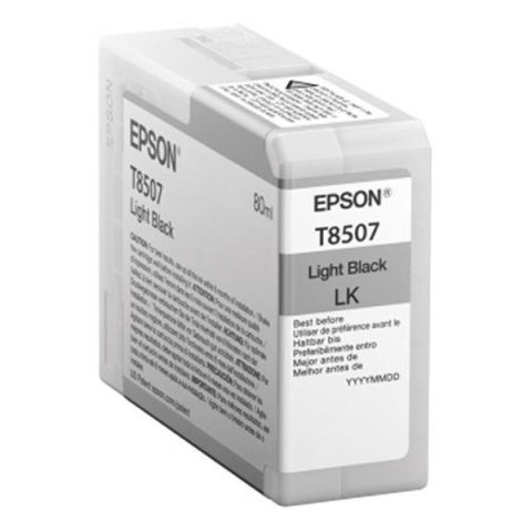 Epson oryginalny ink / tusz C13T850700, light black, 80ml, Epson SureColor SC-P800