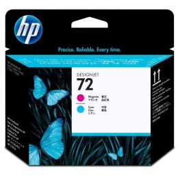 HP oryginalny głowica drukująca C9383A, HP 72, magenta/cyan, HP Designjet T1100, T770