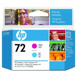 HP oryginalny głowica drukująca C9383A, HP 72, magenta/cyan, HP Designjet T1100, T770