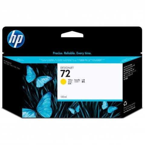 HP oryginalny ink / tusz C9373A, HP 72, yellow, 130ml, HP Designjet T1100, T770