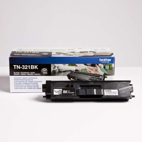 Brother oryginalny toner TN-321BK, black, 2500s, Brother HL-L8350CDW,HL-L9200CDWT, O