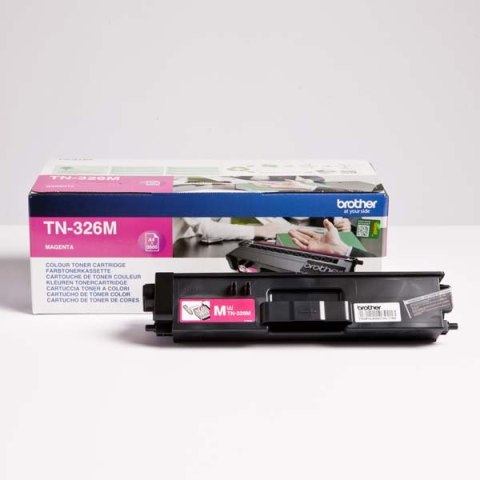 Brother oryginalny toner TN-326M, magenta, 3500s, Brother HL-L8350CDW, DCP-L8400CDN, O