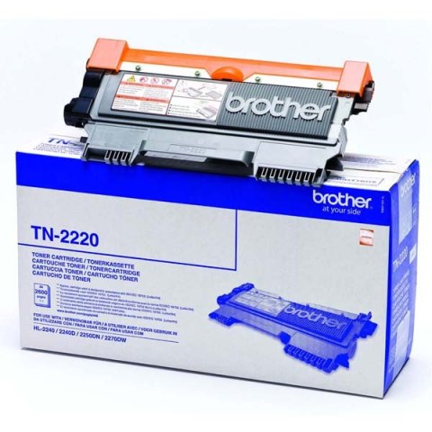 Brother oryginalny toner TN2220, black, 2600s, Brother HL-2240D, 2250DN, O