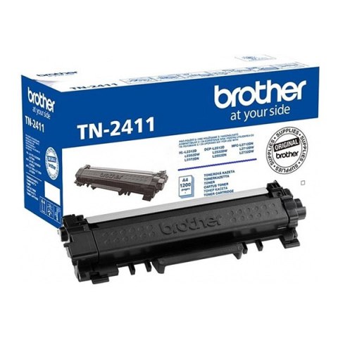 Brother oryginalny toner TN2411, black, 1200s, Brother DCP-L2532DW, DCP-L2552DN, HL-L2312D, HL-L2352DW, O