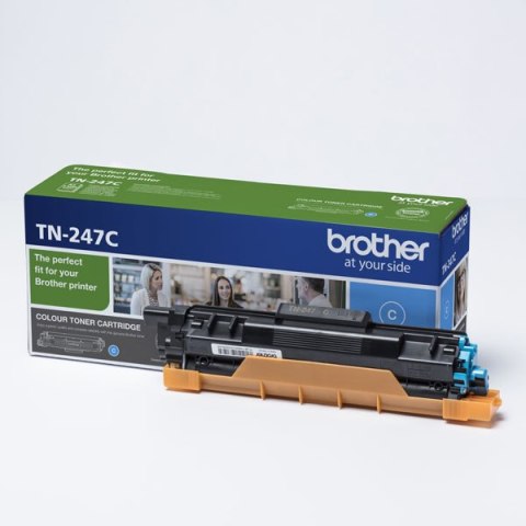 Brother oryginalny toner TN247C, cyan, 2300s, Brother DCP-L3510CDW, DCP-L3550CDW, HL-L3210CW,HL-L3270CDW, O