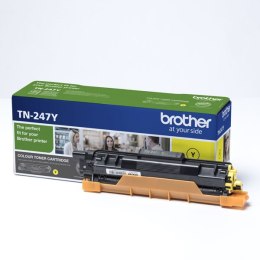 Brother oryginalny toner TN247Y, yellow, 2300s, Brother DCP-L3510CDW, DCP-L3550CDW, HL-L3210CW,HL-L3270CDW, O