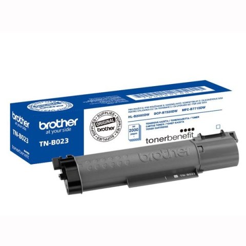 Brother oryginalny toner TNB023, black, 2000s, Brother DCP-B7520DW, HL-B2080DW, MFC-B7715DW, O