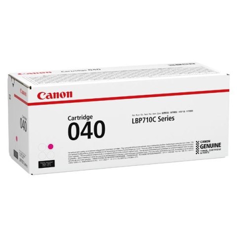 Canon oryginalny toner 040M, magenta, 5400s, 0456C001, Canon imageCLASS LBP712Cdn,i-SENSYS LBP710Cx, LBP712Cx, O