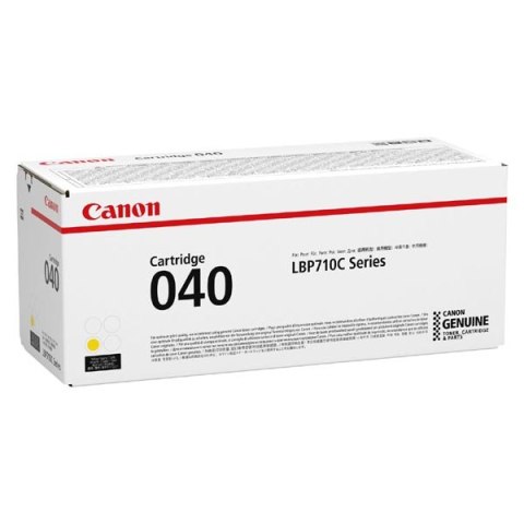 Canon oryginalny toner 040Y, yellow, 5400s, 0454C001, Canon imageCLASS LBP712Cdn,i-SENSYS LBP710Cx, LBP712Cx, O