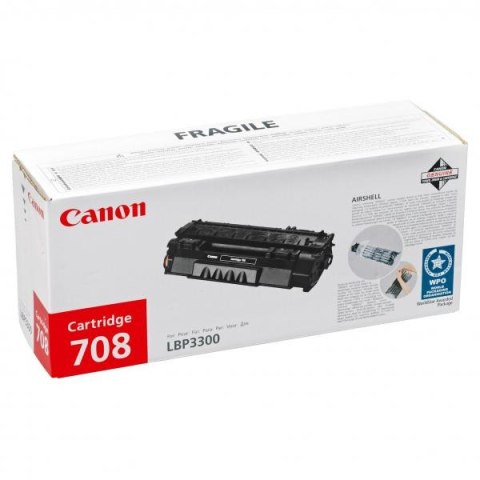 Canon oryginalny toner CRG708, black, 2500s, 0266B002, Canon LBP-3300, O