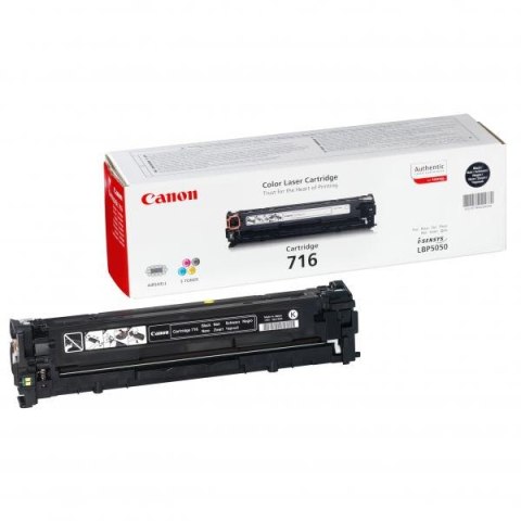 Canon oryginalny toner CRG716, black, 2300s, 1980B002, Canon LBP-5050, 5050n, MF-8050, O