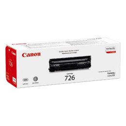 Canon oryginalny toner CRG726, black, 2100s, 3483B002, Canon i-SENSYS LBP-6200d, O