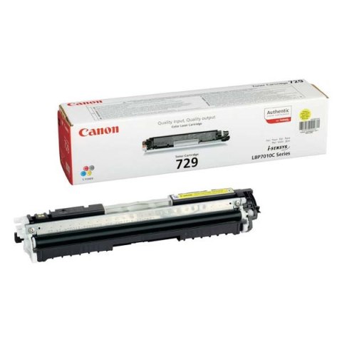 Canon oryginalny toner CRG729, yellow, 1000s, 4367B002, Canon LBP-7010, 7018, O