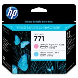 HP oryginalny głowica drukująca CE019A, HP 771, light cyan/light magenta, HP HP Designjet Z6200, Z6600, Z6800