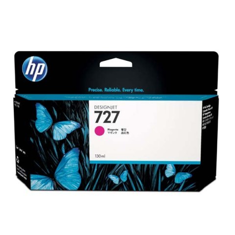 HP oryginalny ink / tusz B3P20A, HP 727, magenta, 130ml, HP DesignJet T1500, T2500, T920