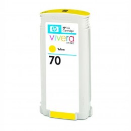 HP oryginalny ink / tusz C9454A, HP 70, yellow, 130ml, HP Designjet Z3100, Z2100